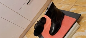 Cizme din piele naturala Ligmar 43.5-44  - imagine 2