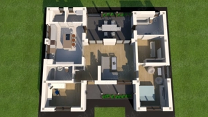 Casa 130 mp plus teren 4174mp in Slatioarele, zona cu padure la doar 15 km de Pitesti