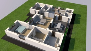 Casa 130 mp plus teren 4174mp in Slatioarele, zona cu padure la doar 15 km de Pitesti