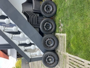 De vinzare 4 roti complete cu anvelope de vară 185/60/15 cu jante de oțel - imagine 7