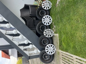 De vinzare 4 roti complete cu anvelope de vară 185/60/15 cu jante de oțel - imagine 6