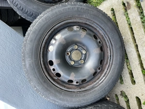 De vinzare 4 roti complete cu anvelope de vară 185/60/15 cu jante de oțel - imagine 8