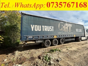 Semiremorca Schmitz, an 2016, sasiu galvanizat, tavan nou cu insertie, discuri si placute noi