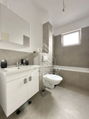 Apartament cu 2 camere mobilat si utilat cu gradina proprie in Giroc. - imagine 11