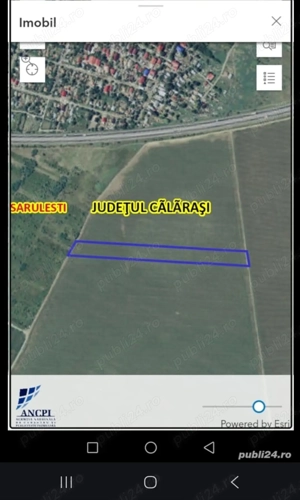 Vanzare teren agricol in  Sărulești Gara  - imagine 2