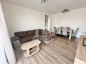 Apartament cu 2 camere mobilat si utilat, cu gradina proprie in Giroc.