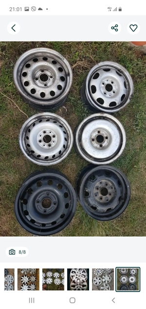 Jante tabla aliaj capace roti diverse marci dimensiuni - imagine 5