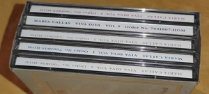 5 cd. Compact discuri de colectie MARIA CALLAS - VIVA DIVA impecabile - pret 50 ron 5 cd  set - imagine 2