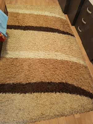 Covor living cu fir lung