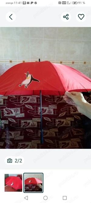 Umbrela noua mare rosie - imagine 2