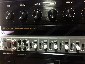 Mixer-amplificator PA de bază TOA, 120 Watti rms
