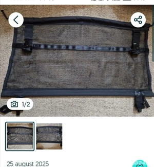 Plasa separare portbagaj BMW X3 - imagine 2