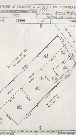 Terenuri de vânzare 