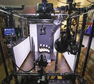 Structura metalica demontabila pentru fotografia de produs