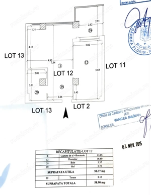 COPOU   EXCLUSIVE RESIDENCE, Apart. 2 camere, etaj intermediar - imagine 7