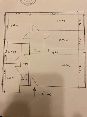 Ofer spre închiriere apartament cu 4 camere, zona Medicină   Timișoara - imagine 3