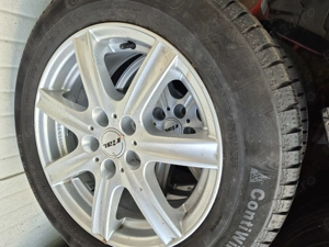 Jante aluminiu 16", 5x 100, cu cauciucuri iarna