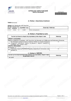 Teren extravilan arabil