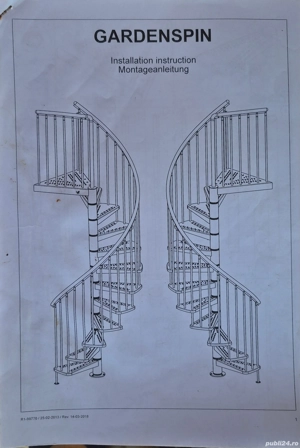 Scară de exterio .interior