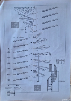 Scară de exterio .interior - imagine 3