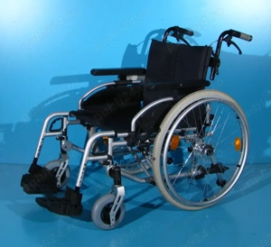 Scaun cu rotile din aluminiu  B+B   latime sezut 51 cm