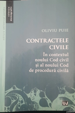 Contracte civile - Oliviu Puie