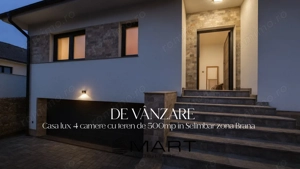 Casa Individuala 4 camere + 500mp teren  in Selimbar 