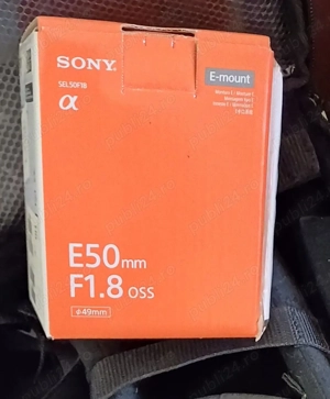 Obiectiv Sony FE 50mm f1.8 . Vand sau Schimb