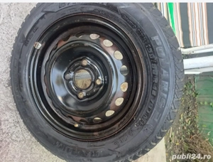 Cauciuc 155/80 R13 79 TM+S cu janta stare foarte bună - imagine 2