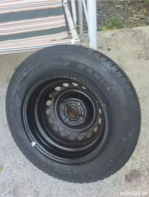 Cauciuc 155/80 R13 79 TM+S cu janta stare foarte bună - imagine 4