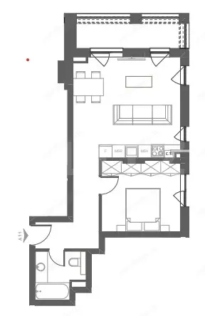 Comision 0%! Apartament 2 camere, finisat, balcon, garaj, zona Somesului - imagine 10