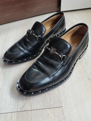 Valentino Garavani Men's Rockstud Loafers Size 42 EU 