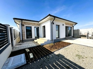 Casa moderna construita pe parter cu teren 500 mp - imagine 2
