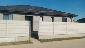 Casă pe un nivel cu garaj, terasă și beci, Com. Berceni, teren 406 mp