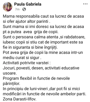 Bona la domiciliu meu!