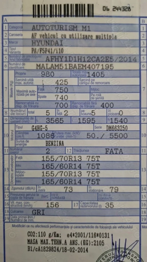 Vând Hyundai i10 benzina  - imagine 8