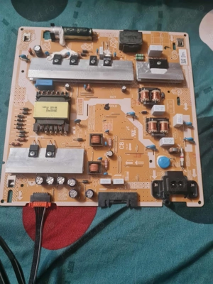 Placa de baza si sursa+barete led-TV Samsung SMART-QE49Q60RAT - imagine 5