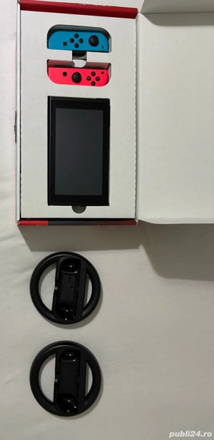 Nintendo Switch V1 mario kart edition - imagine 3