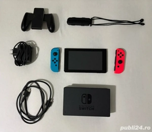 Nintendo Switch V1 mario kart edition - imagine 2