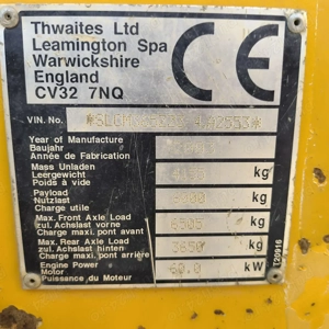 De vânzare dumper thwaites 6 tone an 2003 - imagine 9