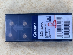 Placute amovibile GARANT HB 7010-1 -> 4 cutii *10 buc