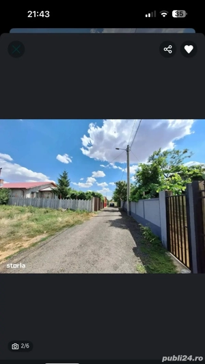 Vand teren intravilan 1000 mp ,Orasti Frumusani  