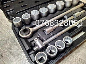 Set 21 chei tubulare Profesionale Boxer 12 puncte 3/4" 19-50mm - imagine 4