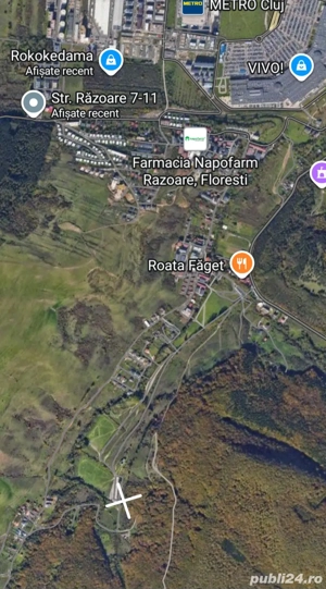 Vand teren zona Faget Sfantul Ion Roata