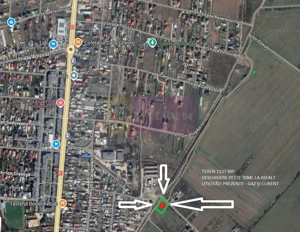 Teren la Asfalt cu utilități alături (Curent & Gaz) lângă București - imagine 4