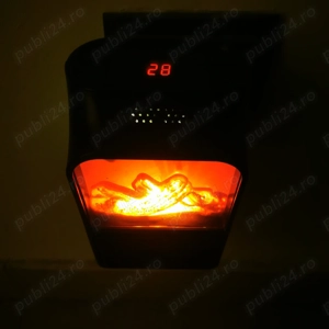 aeroterma portabila cu lumina de veghe radiator incalzitor cabina ghereta ghiseu taraba - imagine 4