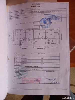 Proprietar vând apartament 3 camere