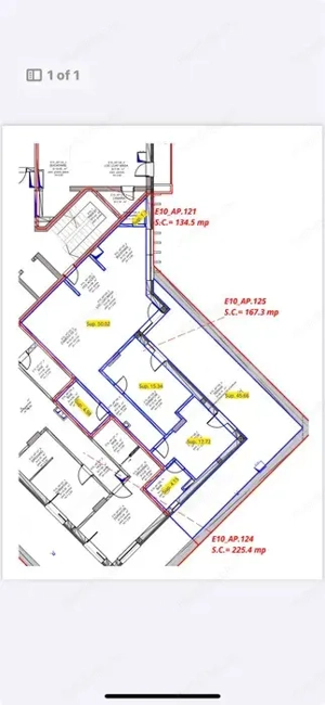 Penthouse 90 mp utili, terasă 40 mp, zona Tudor, Skyline