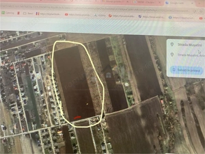 Aroneanu teren 8503 extravilan deschidere la doua strazi utilitati la ambele capete