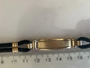 Brățară aur cu piele 